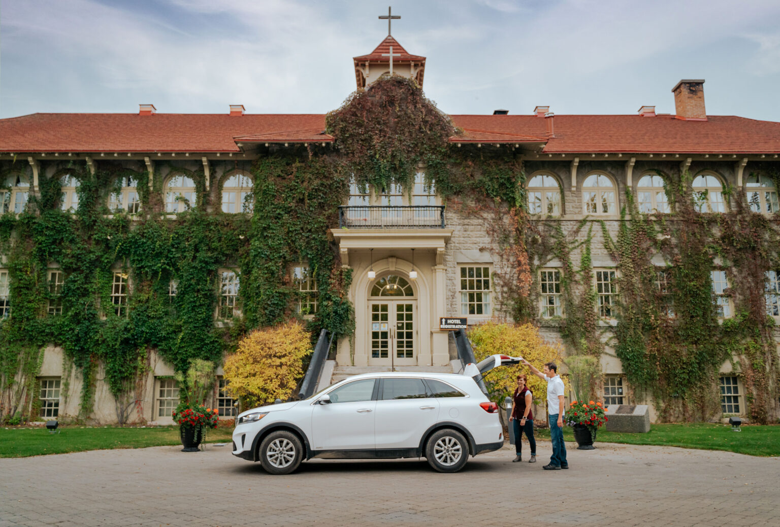 Exterior at St Eugene