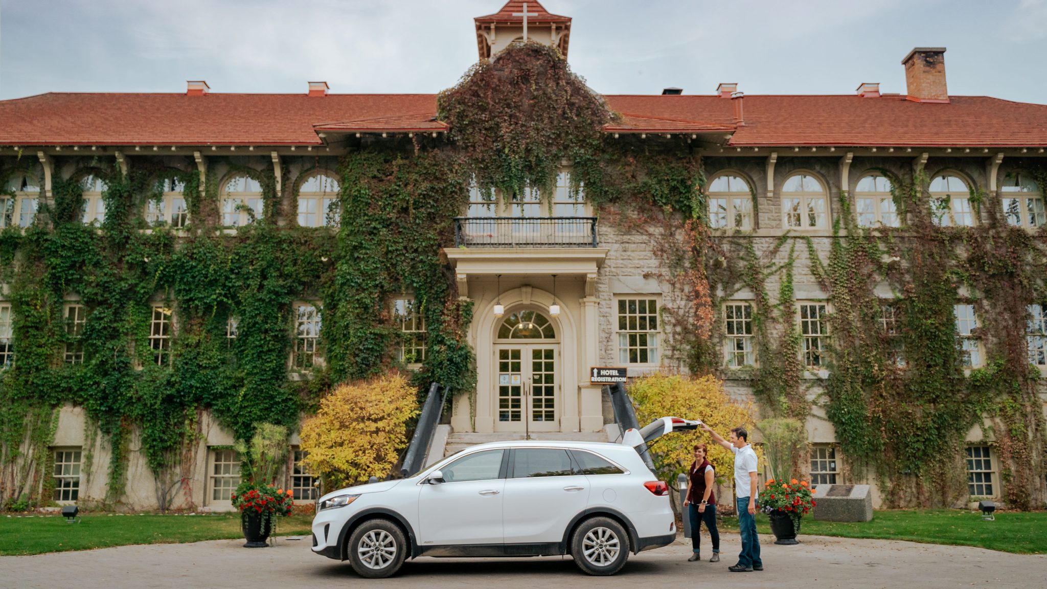 Exterior at St Eugene