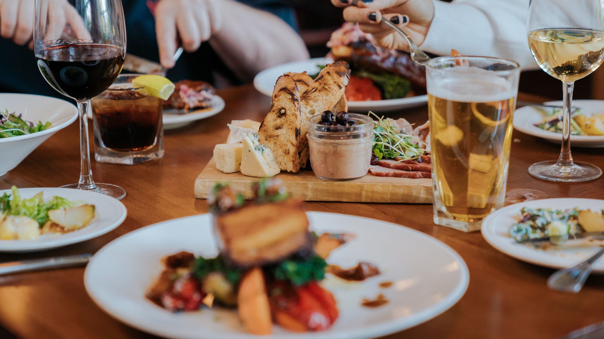 Food shot at Numa Lounge